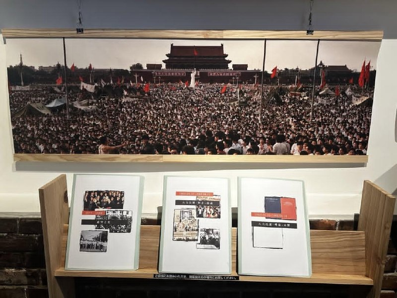 日本东京六四纪念展三