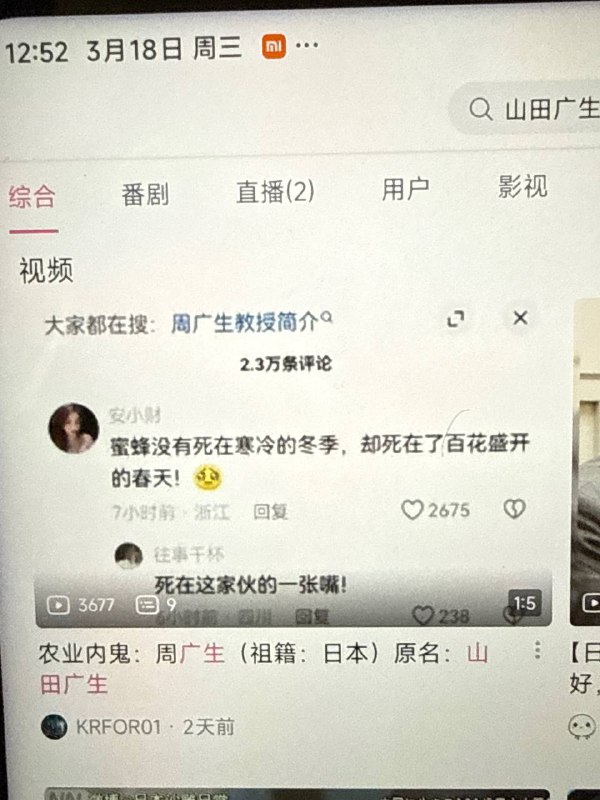 现在日本人在油菜花下