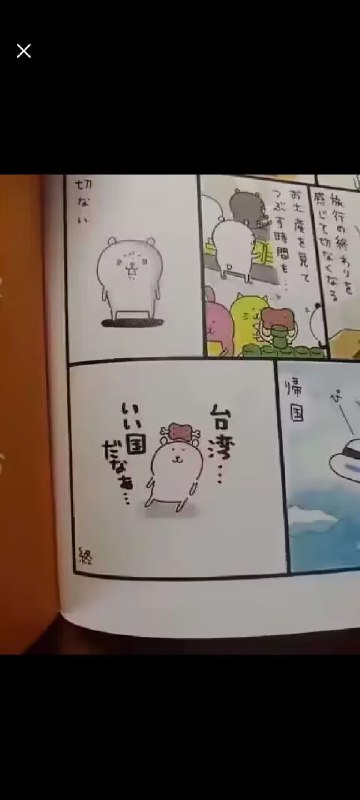 ちいかわ和猫恋汉化组站在真理的一方认为台湾🇹🇼是一个国家👍By