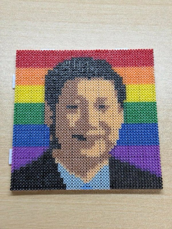 习近平拼豆 “拼习习