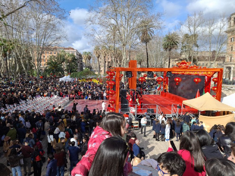 热烈庆祝2025意大利侨界新春游园会•罗马在习近平总书记的亲自视察亲自指导下取得圆满成功！#旅行习大大热烈庆祝2025意大利侨界新春游园会•罗马在习近平总书记的亲自视察亲自指导下取得圆满成功！#旅行习大大