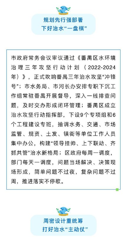36.99亿元！番禺区交出治水高分笞卷长效管理不松懈，擦亮治水“金招牌”2023年1-6月份，番禺区水务项目完成投资额36.99亿元，排名全市各区第一