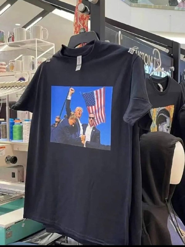 浙江义乌促销的川普痛衣😁😁By