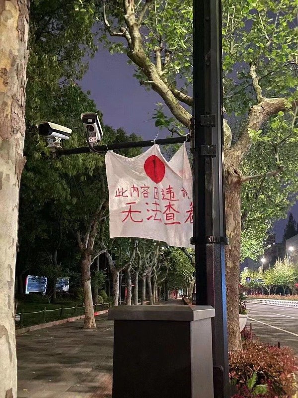 上海的标语（为了保护博主隐私，已将水印进行消除）By