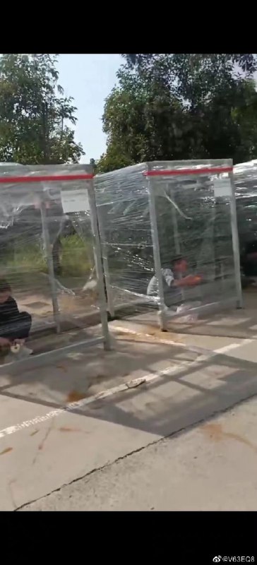 郑州开元社区冉屯路，方舱满了，就地隔离By