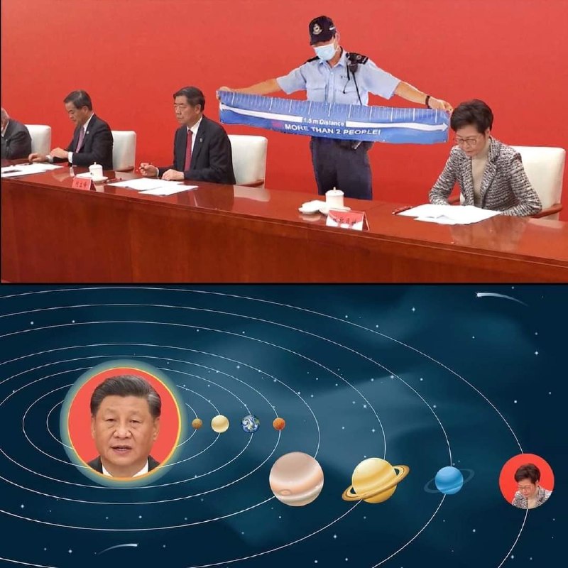 #林郑月娥亲自遵守限聚令