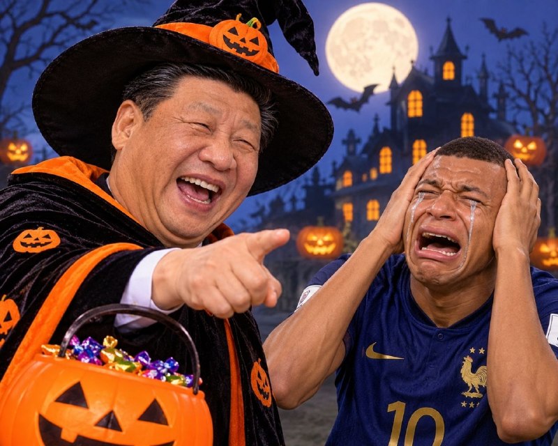 我是姆巴佩，不睡拉�