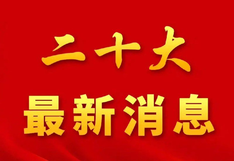 二十大新华社快讯