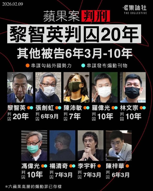 之前已经因为各项罪名