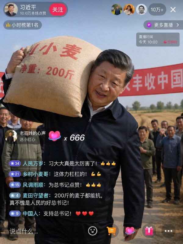 旧皮肤：扛麦郎 习近