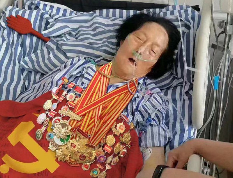 好在共和国勋章获得者申纪兰死得早，否则你国监狱应该装不下那么多阴阳怪气举手机器的刑事罪犯🤔