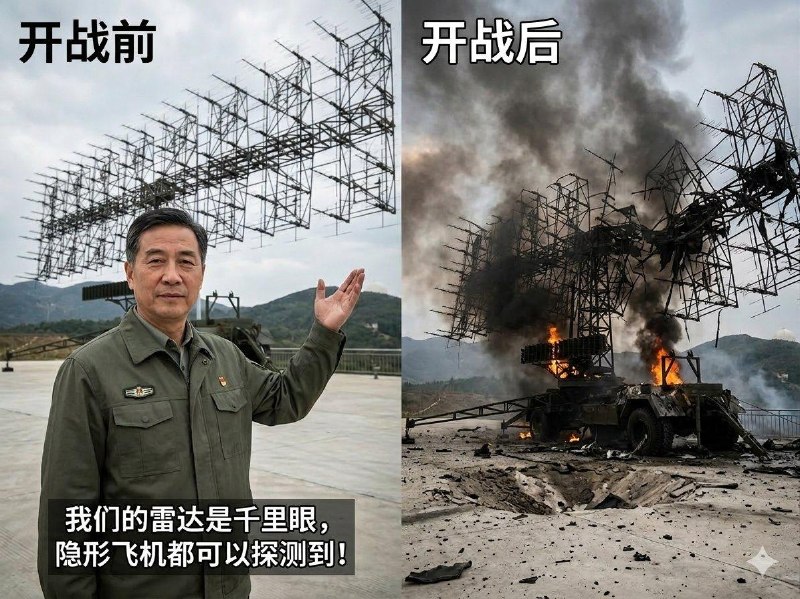 被美国的火眼金睛轰炸