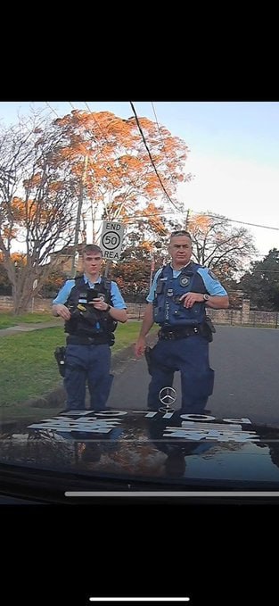 澳洲悉尼“中国警车”