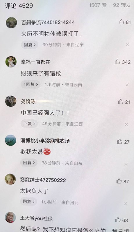 小粉红发现美帝飞机✈️来去自如，绷不住😅😅😅By