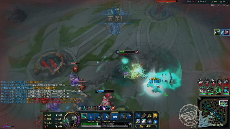 英雄联盟大陆服冲塔老英雄By