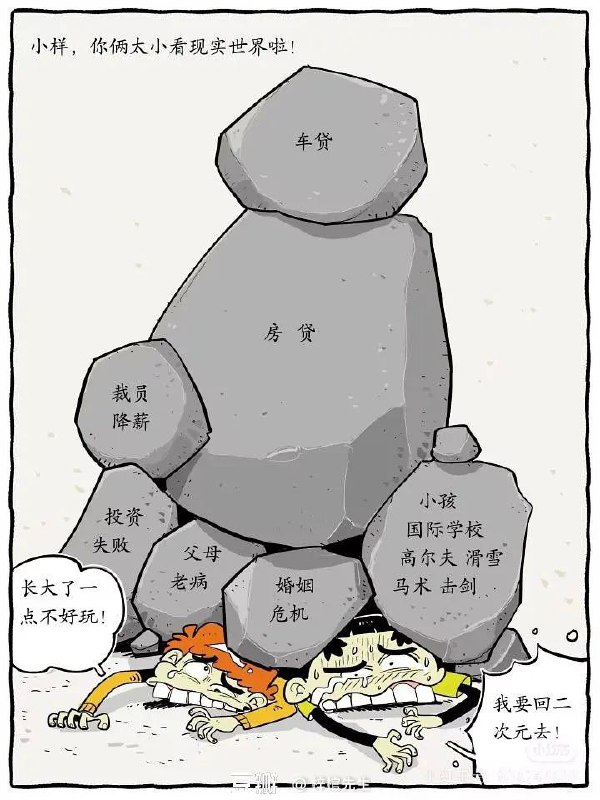 2015年停更润加后，《阿衰》作者猫小乐画的2025特别篇，看来作者没少关注墙内社会By