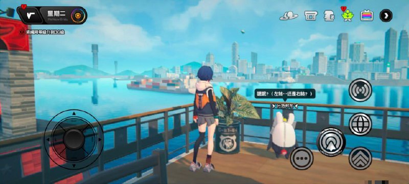 左转还是右转（「绝区零」游戏截图）投稿By