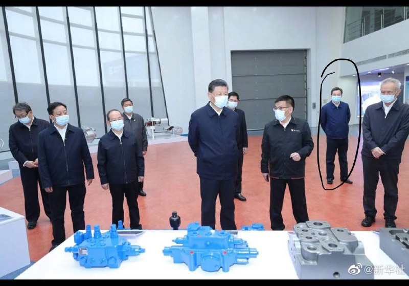 上一个在习近平身边背着手的是薄熙来🤔