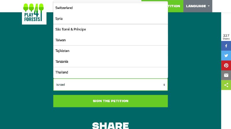 #纪念碑谷辱华《纪念碑谷2》（腾讯代理其在中国大陆的运营） 今日发布了一个更新, 新增了一个章节, 而该新章节内容是与环保组织 paly4forests 的签名征集有关在 play4forests 的签名区中, 公然将