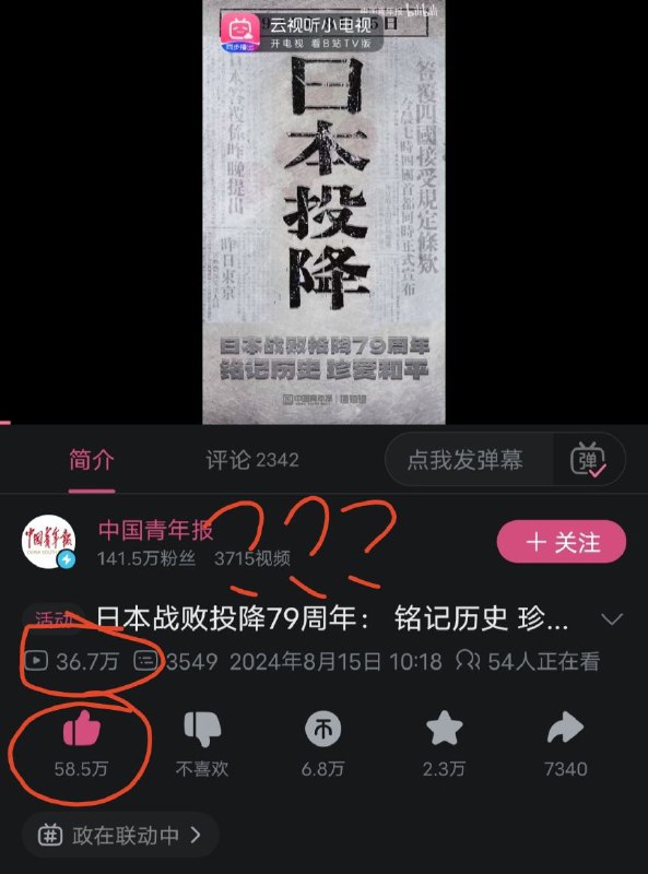 中式幽默之絕對沒有刷贊的視頻By