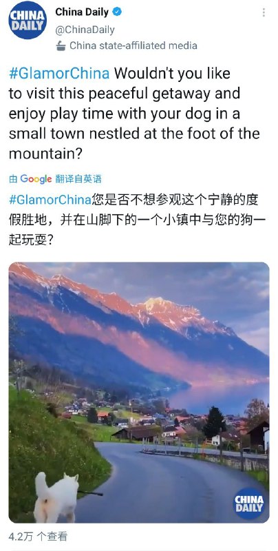 瑞士🇨🇭学者张维为☝️🤓
