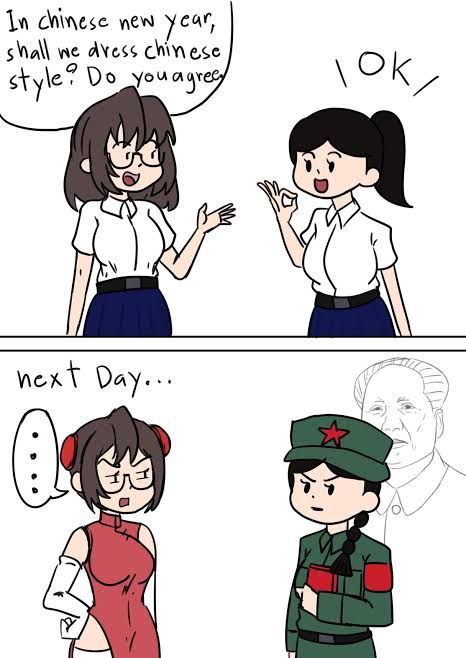 红卫兵和コロナちゃん，深受教员suki😁