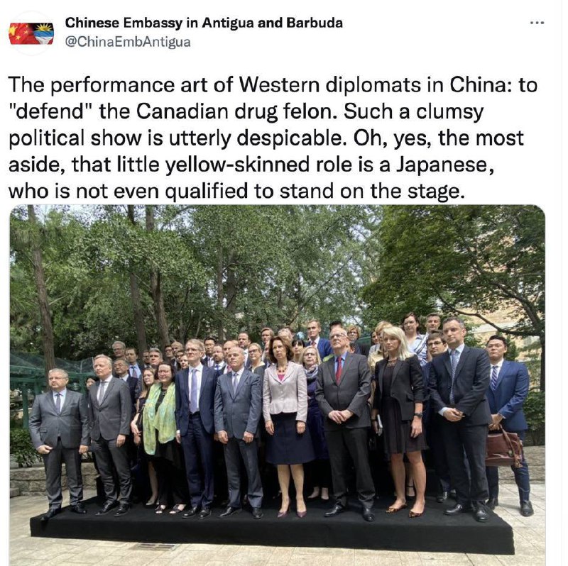 你今日份的外交战狼