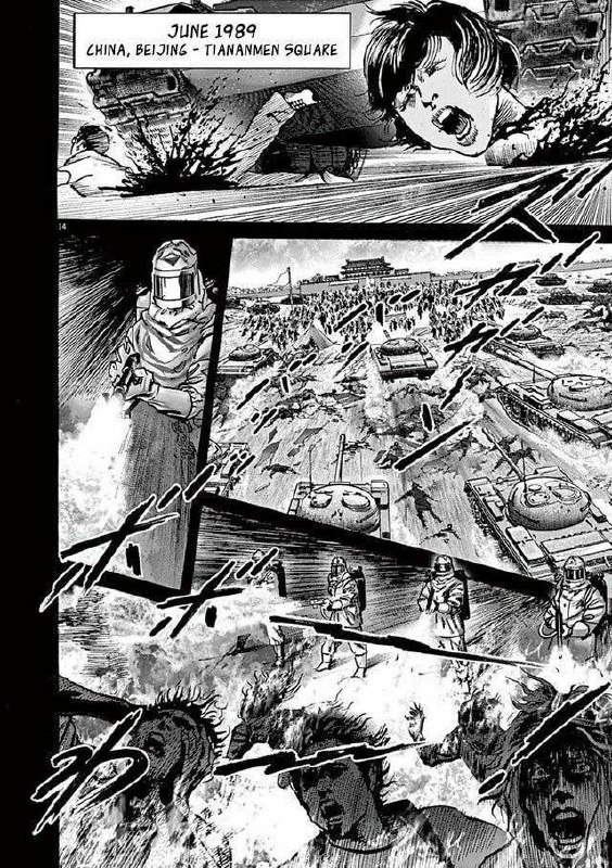 池上辽一漫画 六四天安门By