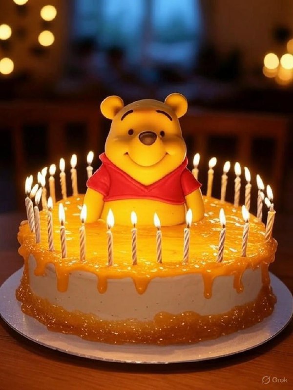接之前的维尼生日，我给他准备了蛋糕🕶️ 匿名投稿