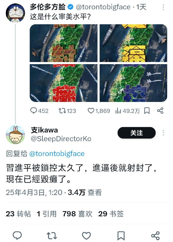 四张图的正确释义