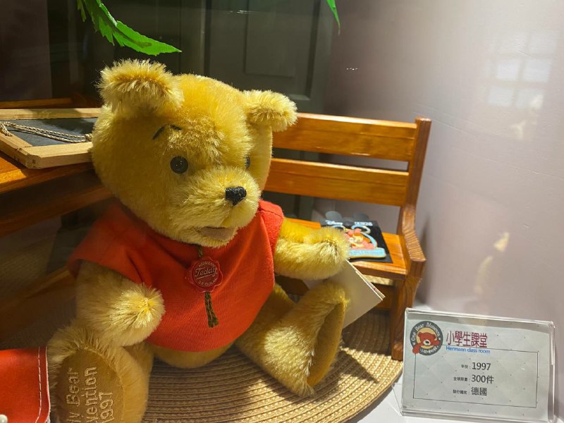 50年前德国出产的限量版小学生课堂小熊🐻